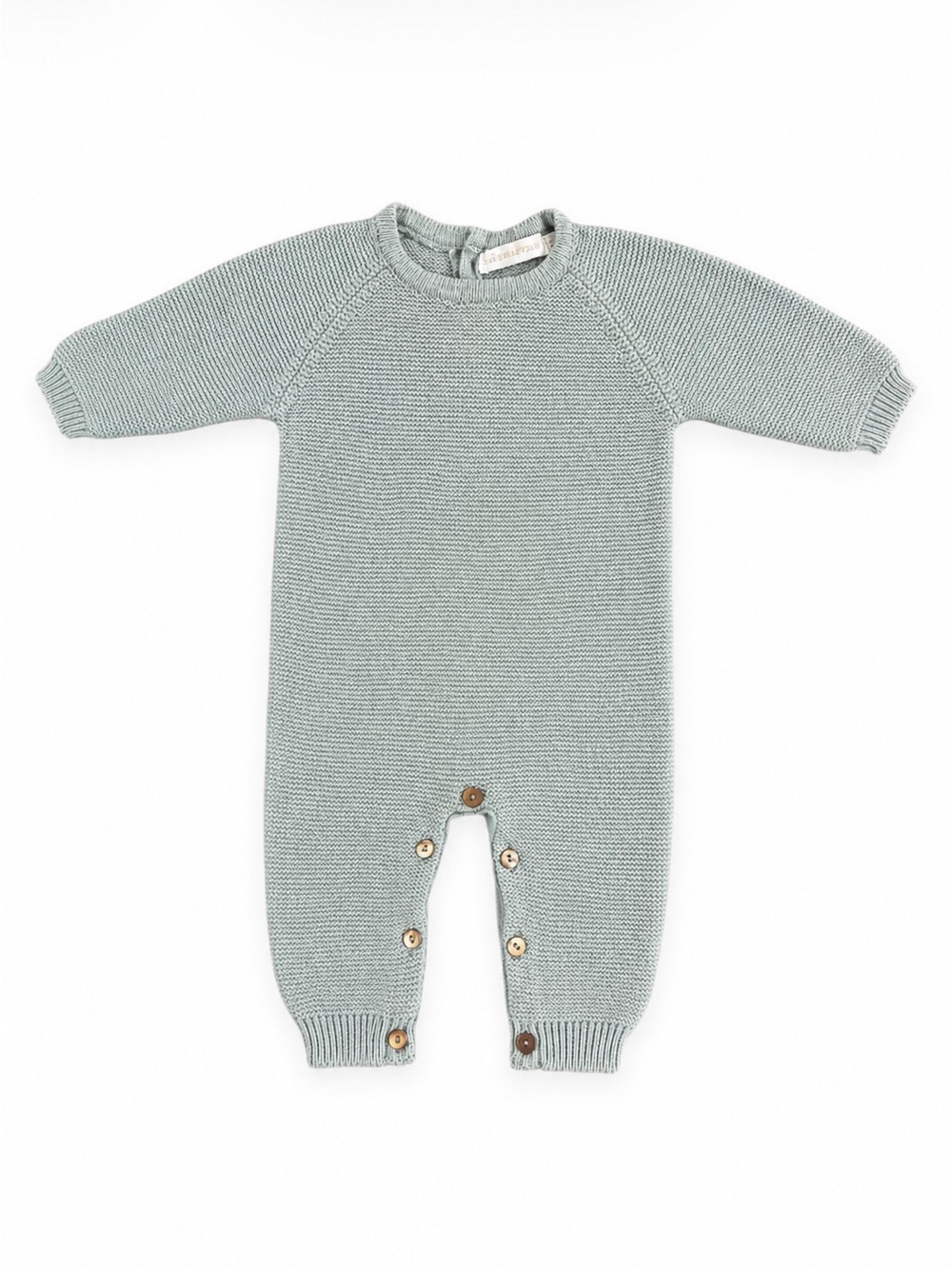 Les Enfantines Knit Baby Romper / One-Piece Outfit – Size 1 Month